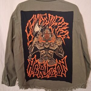 Zeagoo Olive Green Jacket Bring Me The Horizon